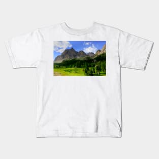 Dolomiti di Lagazuoi Kids T-Shirt